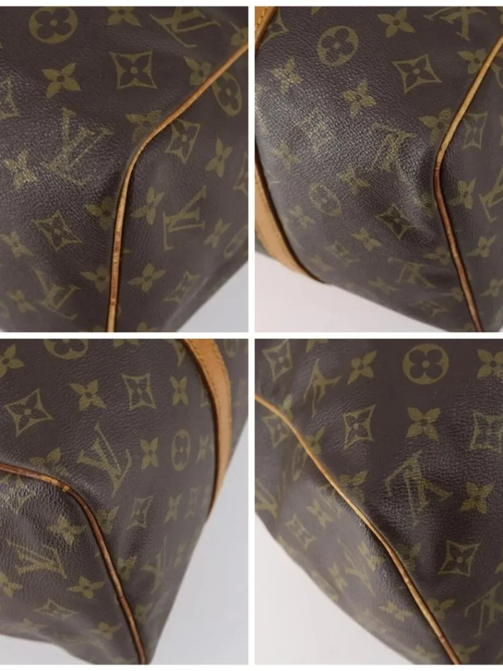 LOUIS VUITTON Monogram Sac Souple 35 Boston Bag M41626 LV Auth 152506